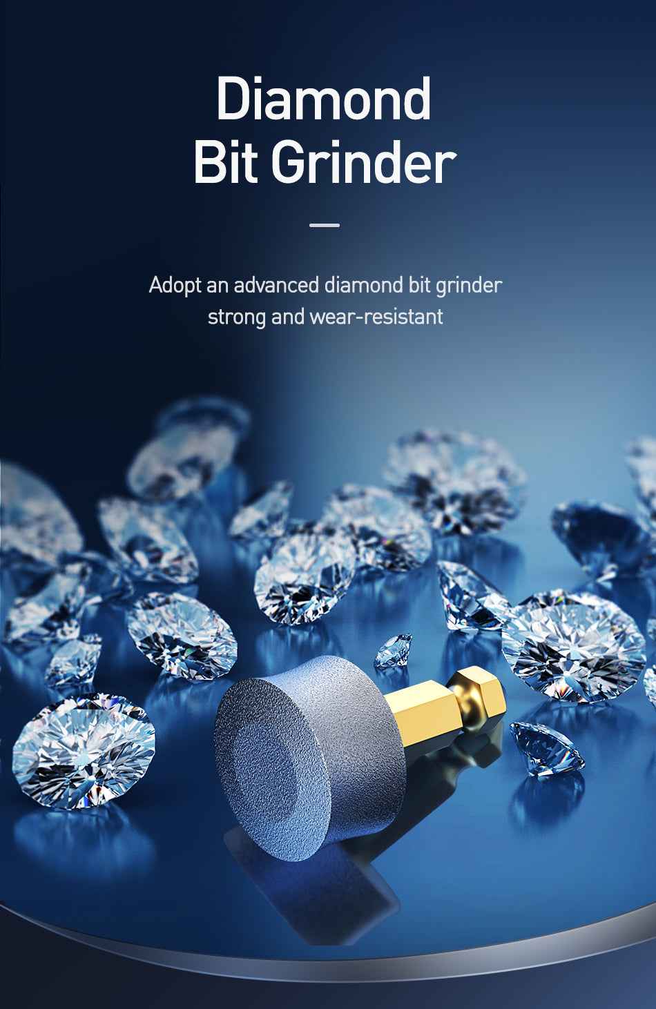 ROJECO Stainless Steel Grinder Head for N30 Pet Nail Clipper