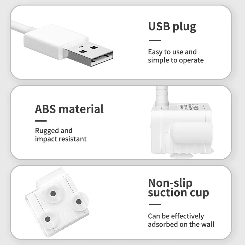 Water Pump for ROJECO Transparent Cat Fountain - Exact Replacement Part