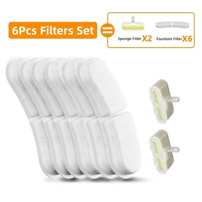 ROJECO Cat Fountain Replacement Filters
