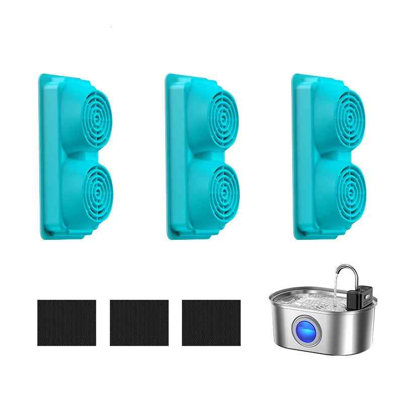 ROJECO Filter for 3.2L Stainless Steel Cat Fountain