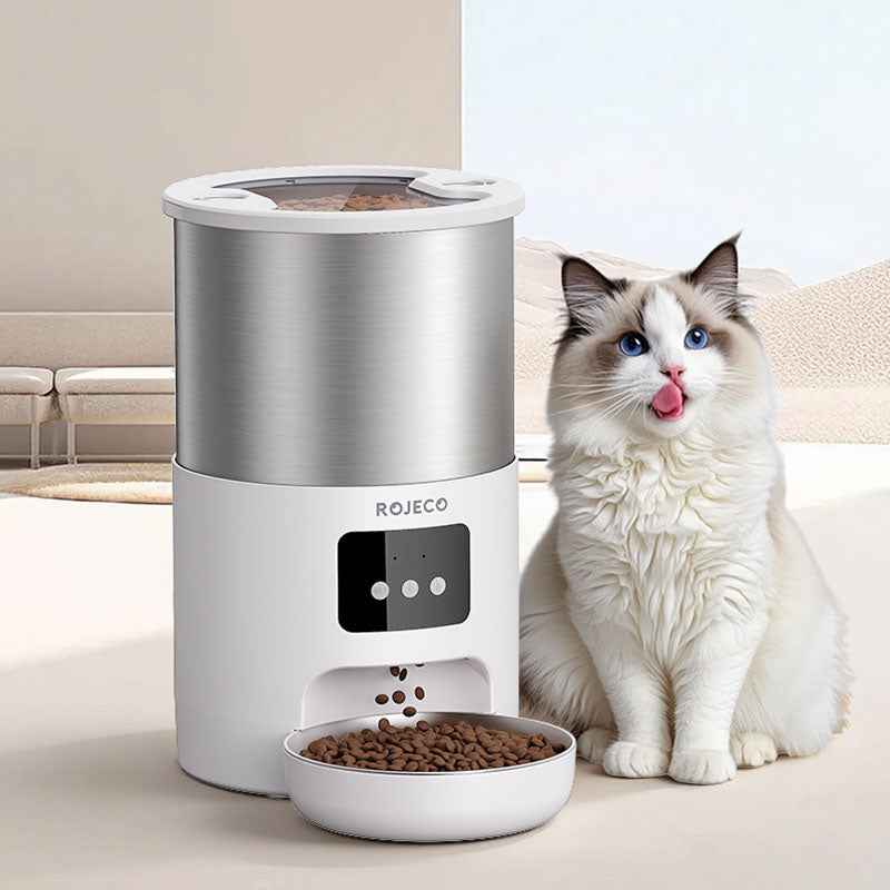 Rojeco 4.5L Stainless Steel Pet Feeder