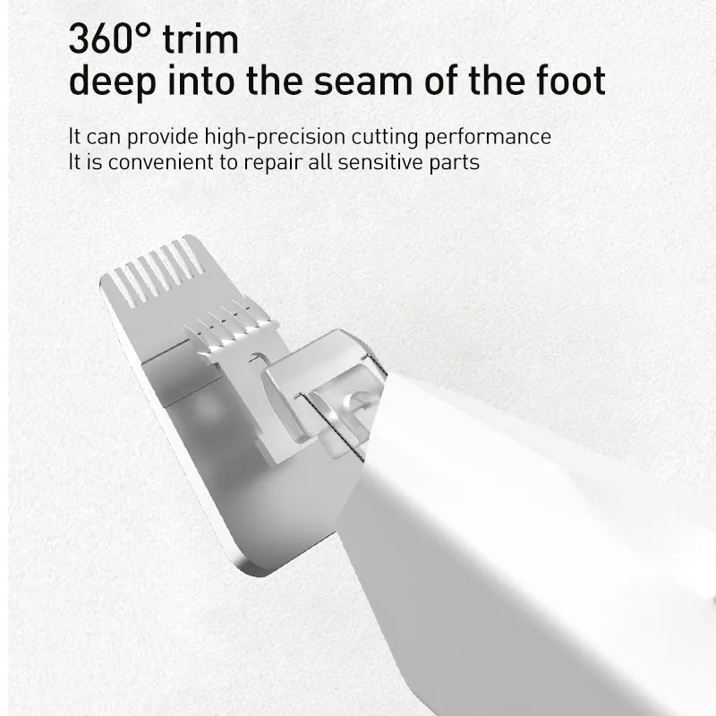 ROJECO 3 in 1 Pet Foot Hair Trimmer