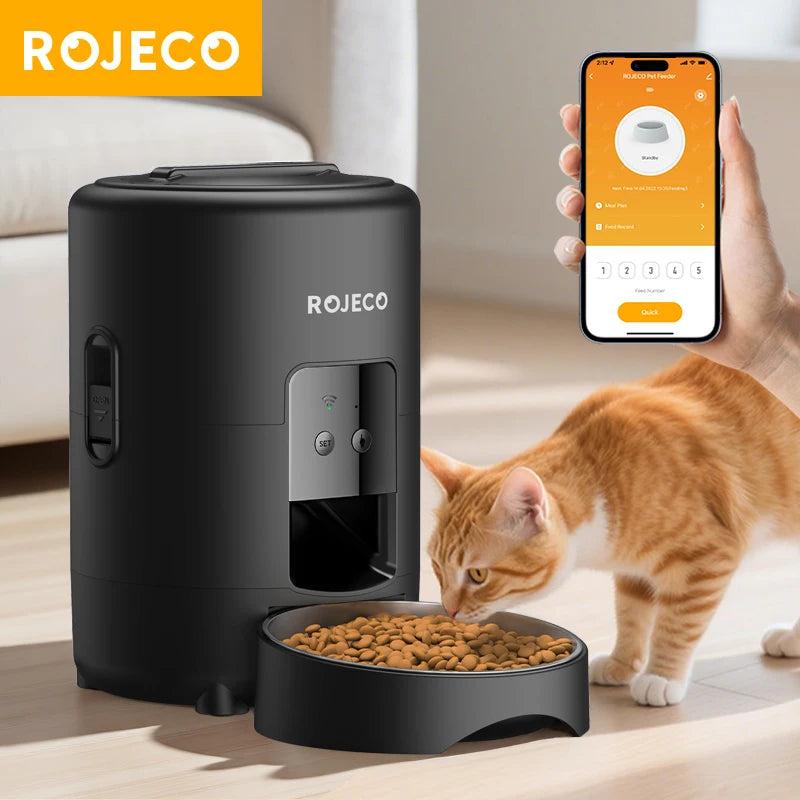 ROJECO Smart 2L WiFi Pet Feeder