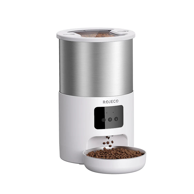 ROJECO 4.5L Stainless Steel Pet Feeder