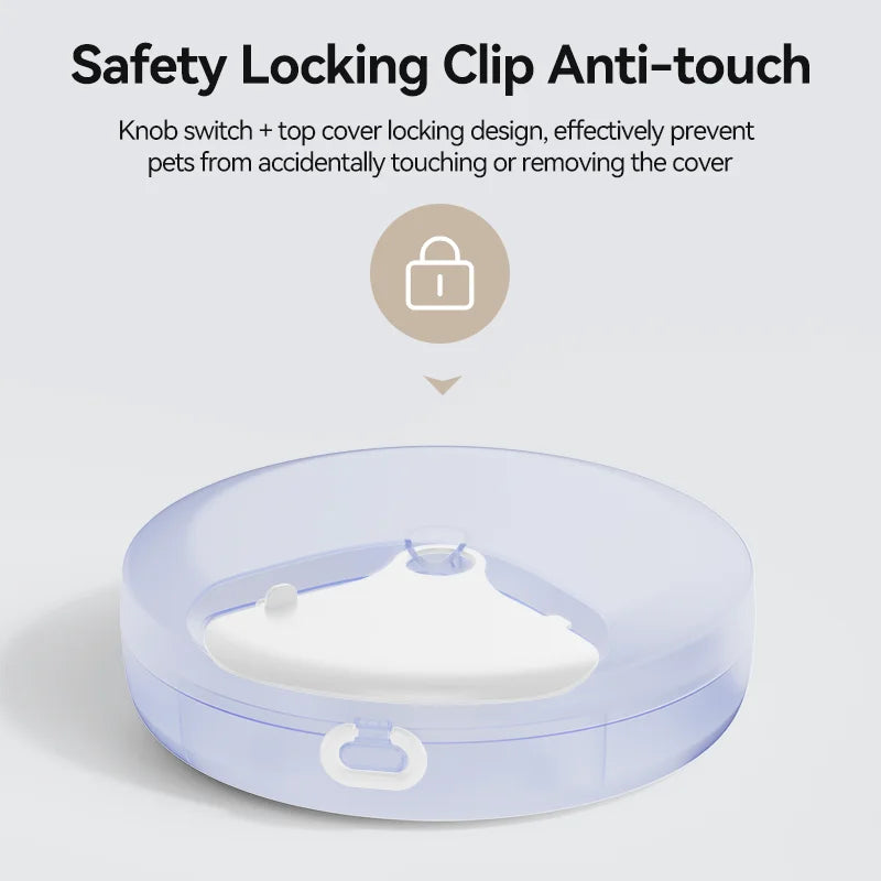 ROJECO 4-Meal Automatic Pet Feeder