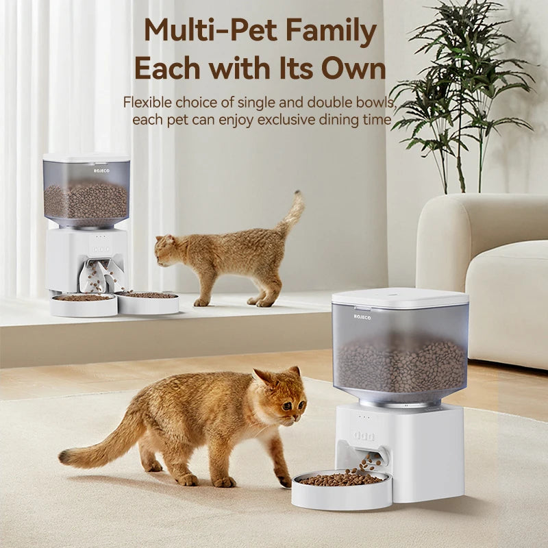 ROJECO 4.5L Smart Pet Feeder