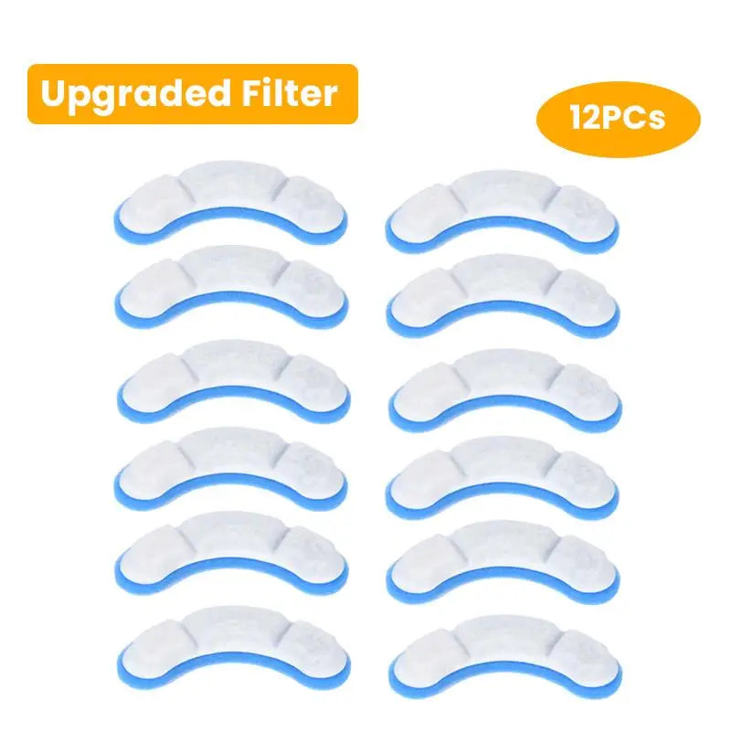 ROJECO Cat Fountain Charcoal Filters - Activated Carbon Replacement Packs