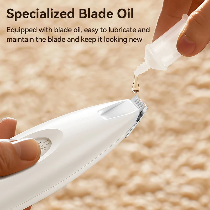 ROJECO T50 Pet Hair Trimmer with LED Light