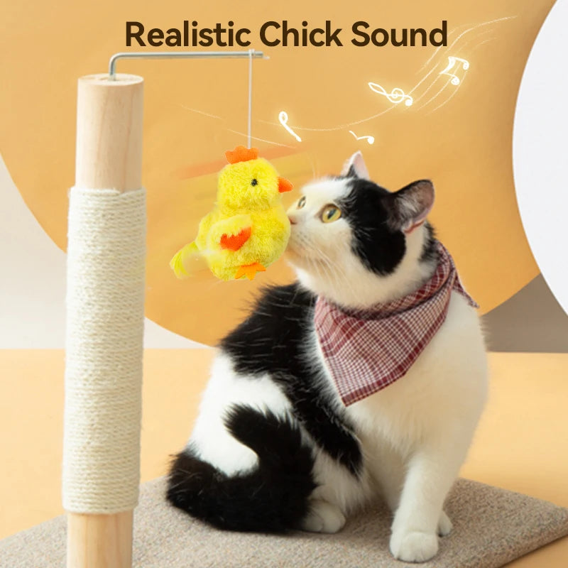 ROJECO Automatic Chick Cat Toy