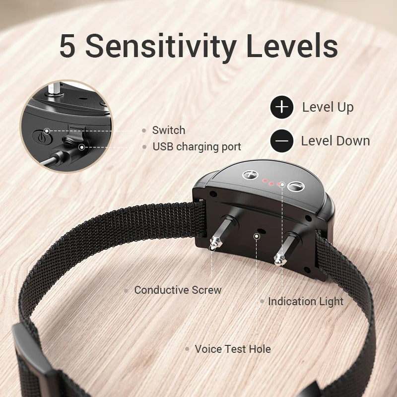 ROJECO Dog Anti Barking Collar