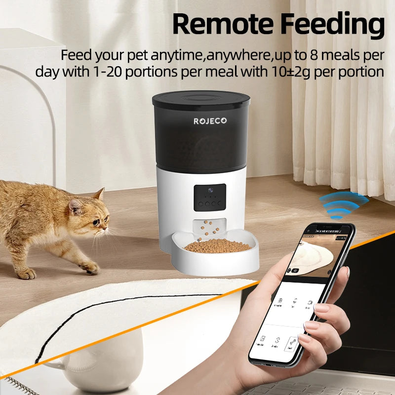 ROJECO Carmen 3L WiFi Automatic Pet Feeder