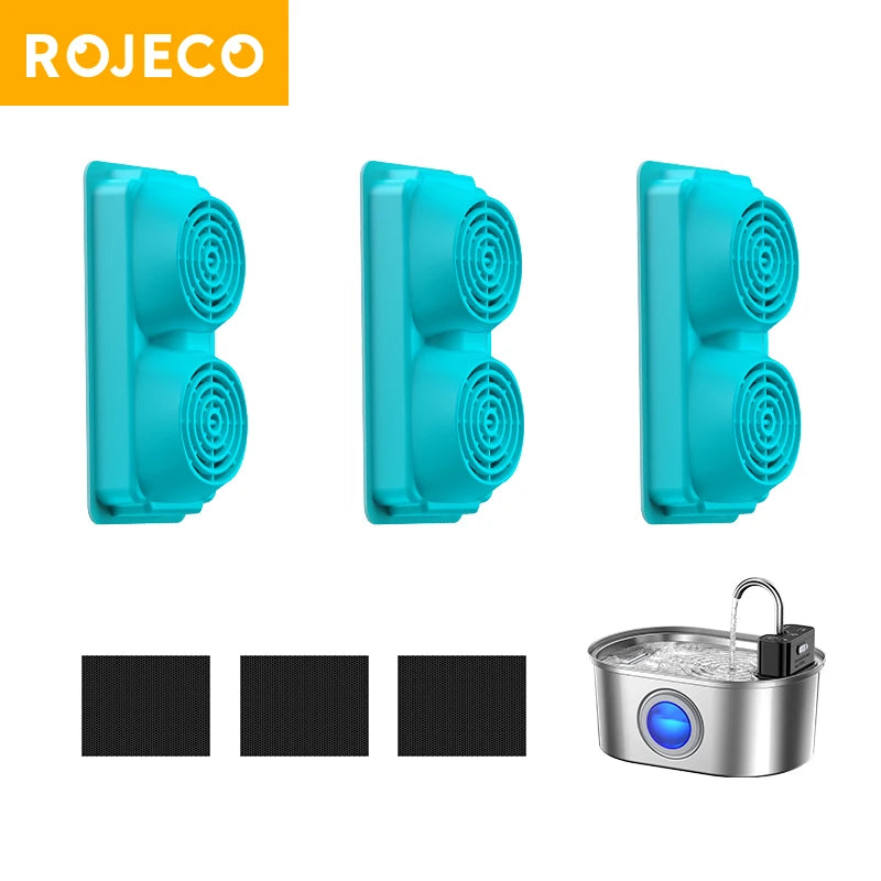 ROJECO Stainless Steel Filter for 3.2L Wireless Cat Fountain - Replacement