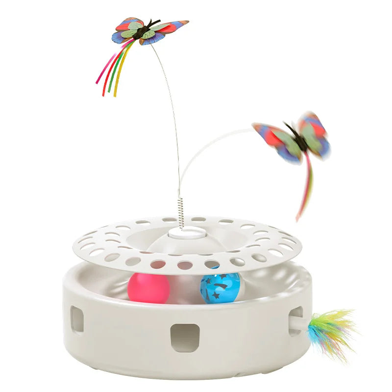 ROJECO 3-in-1 Automatic Cat Toy