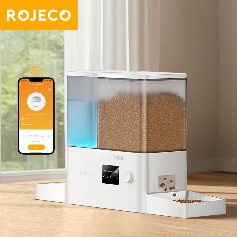 ROJECO All-in-One Smart Feeder & Fountain