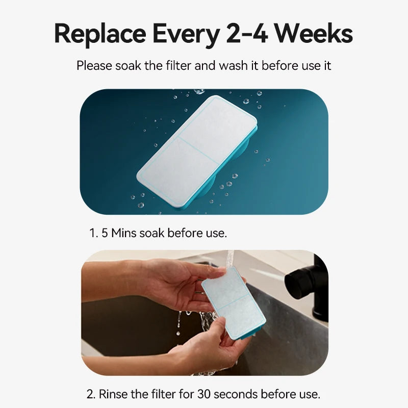 ROJECO Stainless Steel Filter for 3.2L Wireless Cat Fountain - Replacement