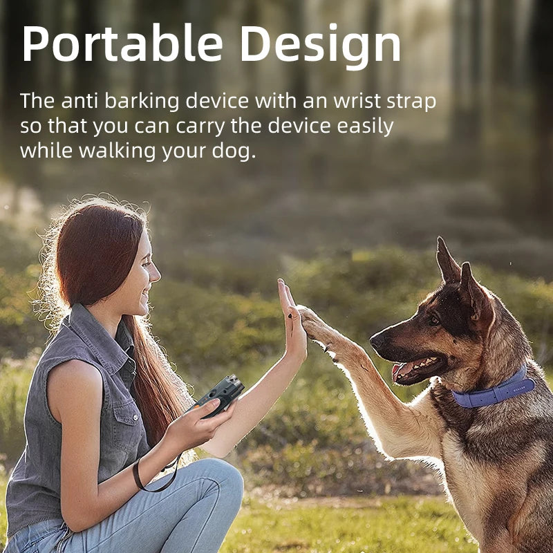 ROJECO 2-in-1 Ultrasonic Anti-Bark Device