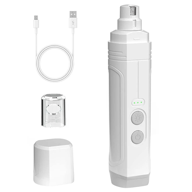 ROJECO Pet Nail Grinder with 2 LED Light