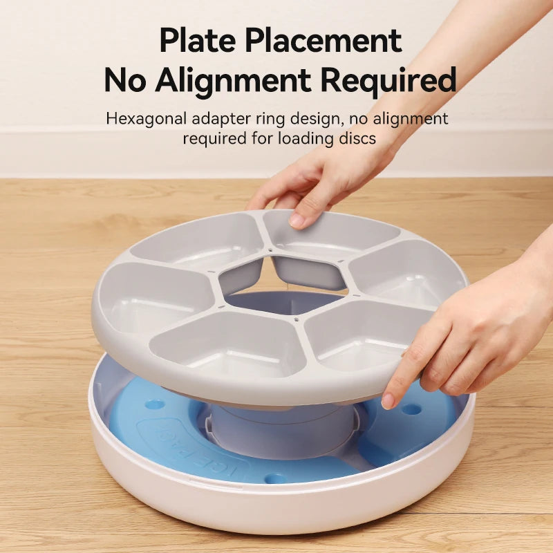 ROJECO Automatic Pet Feeder for Wet & Dry Food