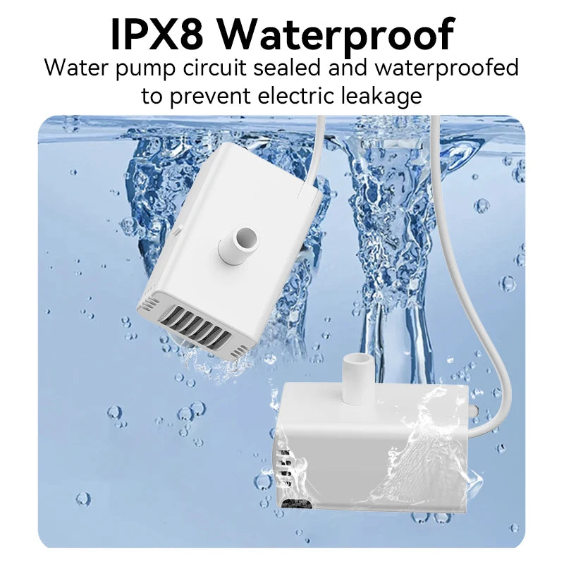 ROJECO Water Pump for 3.2L Stainless Steel Cat Fountain - Replacement