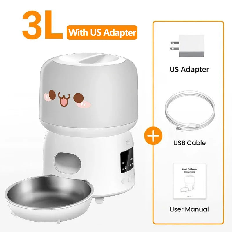 ROJECO Smart 3L Automatic Pet Feeder
